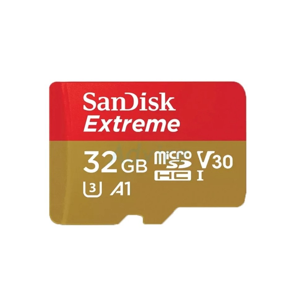 32GB Micro SD Card SANDISK Extreme SDSQXAF-032G-GN6MN (100MB/s,)
