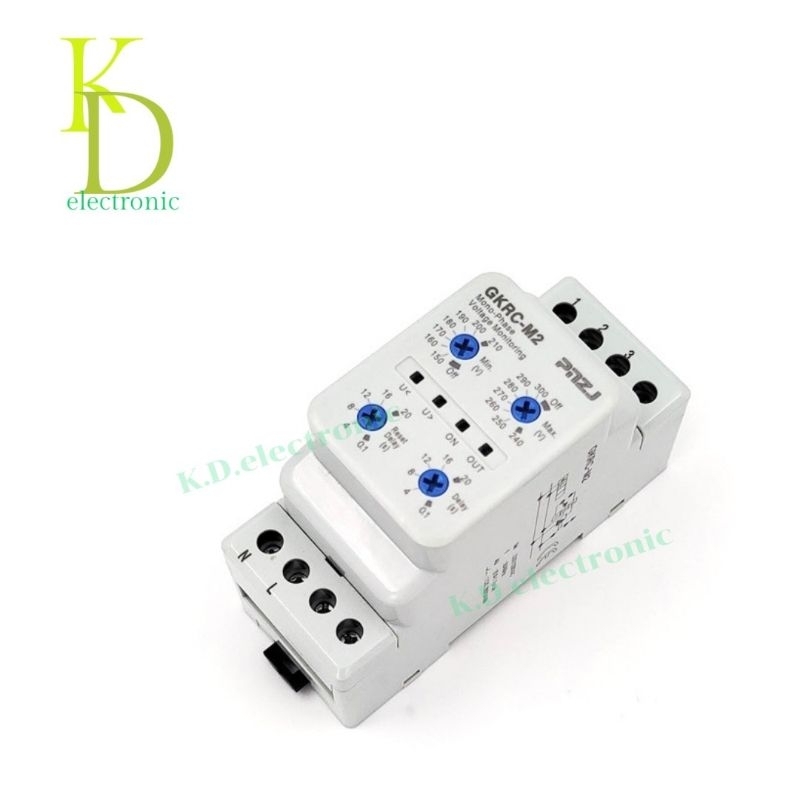 อุปกรณ์ตรวจสอบแรงดับไฟฟ้า ลำดับเฟส รุ่นGKRC-02M/GKRC-03F