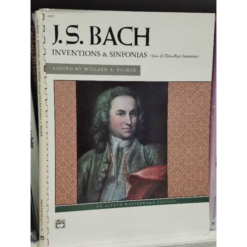 J.S.BACH INVENTIONS &amp; SINFONIAS (TWO &amp; THREE PART INVENTIONS)/038081052069