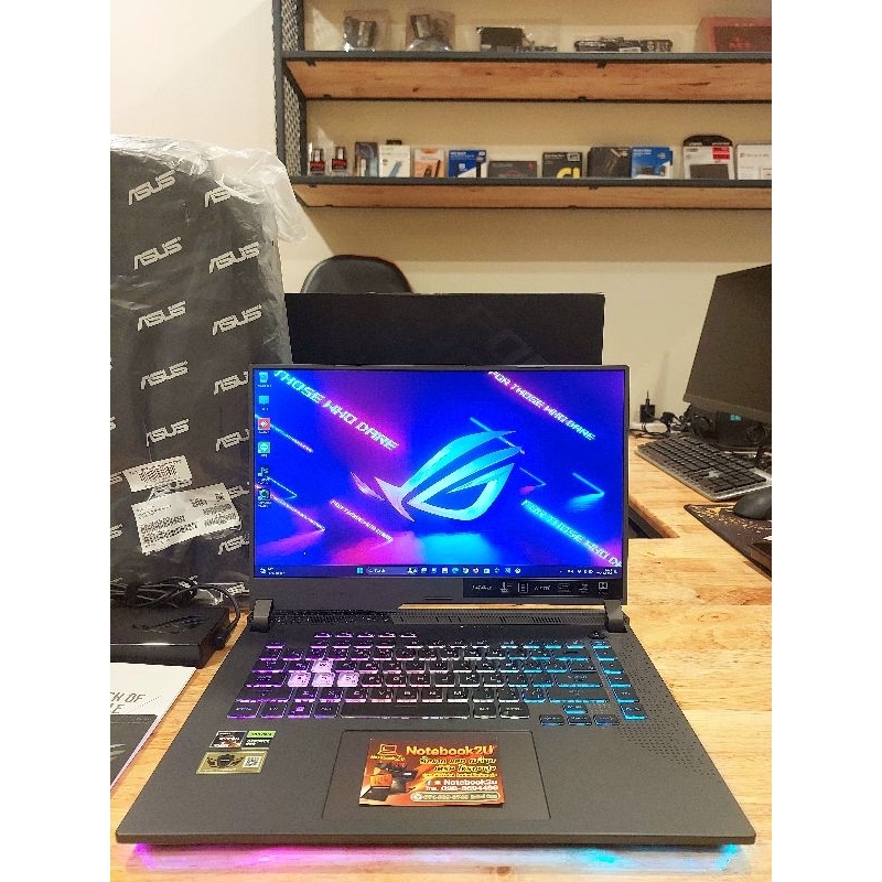 ASUS ROG STRIX G15 G513RC-LP179W (144Hz sRGB100%)R7-6800H RTX3050 RAM8GB.DDR4 SSD512GB.Gen4