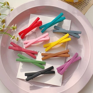 1 บาท กิ๊บติดผม น่ารักหวาน สีแคนดี้ เลือกสีได้ y2kสไตล์เกาหลีเรียบง่าย นักเรียน สำหรับผู้หญิง ราคาถูกที่สุด-Move.th