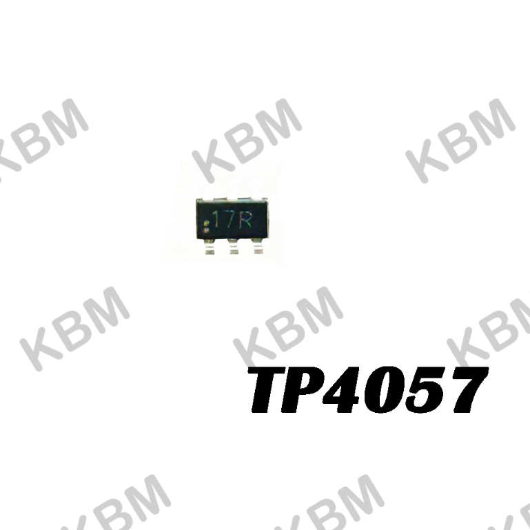 Integrated Circuit (IC) TP4057 SOT23-5 ไอซีชาร์จแบตเตอรี่ลิเธียม