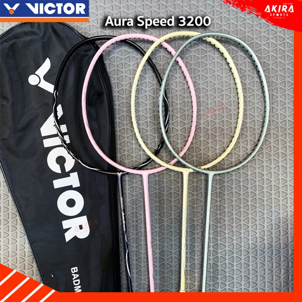 ไม้แบดมินตัน VICTOR รุ่น ARS-3200 แถม เอ็นVS-100+ซองเต็มไม้ by Akira Badminton
