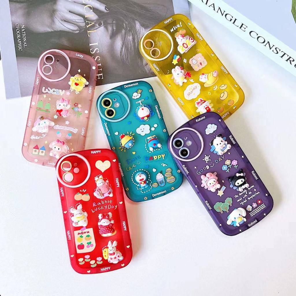 เคสนิ่มนูนลายการ์ตูนนมาใหม่ค่ะสำหรับรุ่น I6/I6S/I6plus/i6splus/i11/i7/i8/se/i7plus/8plus