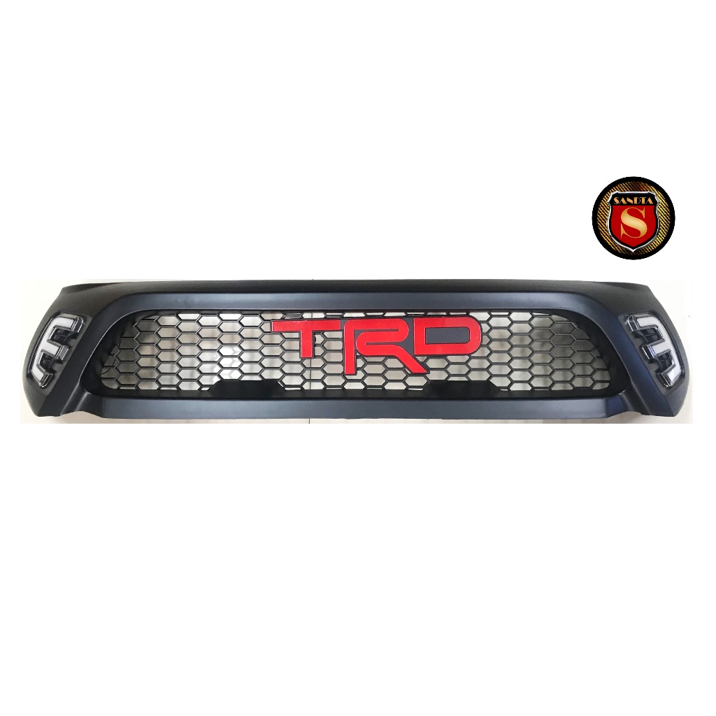 กระจังหน้า TOYOTA REVO LOGO TRD มีไฟ โตโยต้า รีโว่ 2015 2016 2017