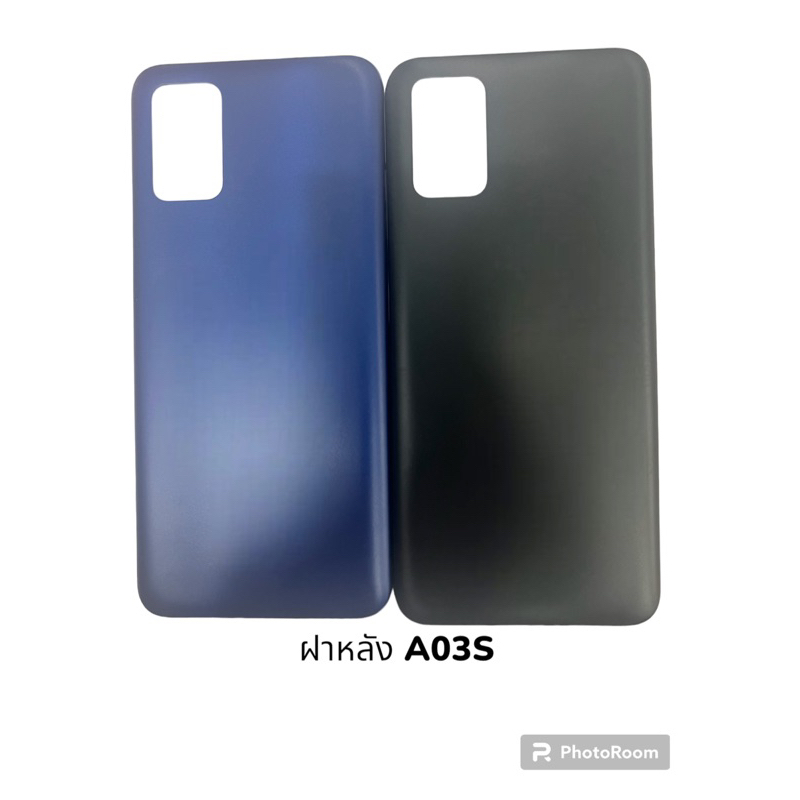 Samsung A03S ฝาหลังsamsung A03S ฝาหลังA03S Black colver A03s ใช้เปลี่ยนแทนฝาหลังเดิมที่ชำรุด กาบหลัง