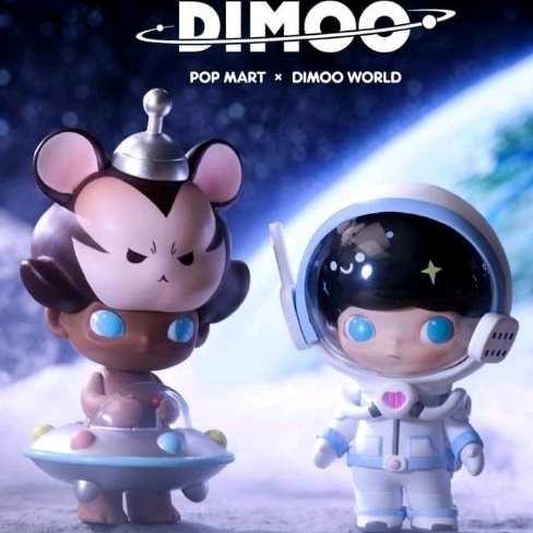 (กล่องสุ่ม Art toy )Dimoo Space Travel จาก Pop Mart (แบบสุ่ม)