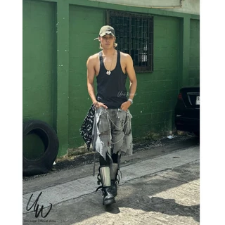เสื้อกล้ามผู้ชาย UNI.WEAR Men's Sleeveless Tank Top เสื้อกล้ามออกกำลังกาย #14161370618