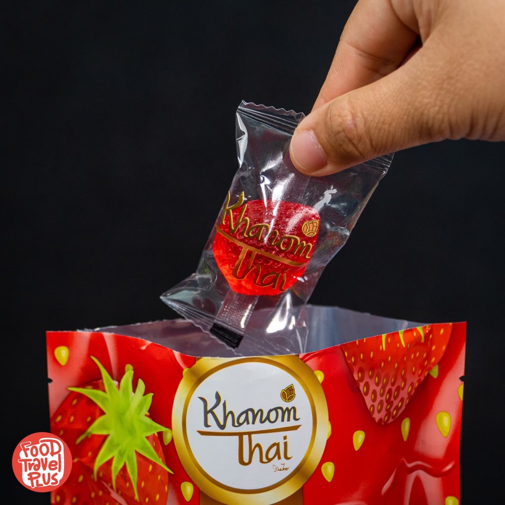 ผลิตไทย มีอย.รับรอง เยลลี่สตอเบอรี่ หอม หนึบ หวาน อร่อย 130 กรัม รูปทรงสตอเบอรี่ น่ากินมากๆ ชิ้นใหญ่เต็มปากเต็มคำสุดๆ ราคา ถูกที่สุด ดีลบีเคเค แกลเลอรีภาพที่ 7