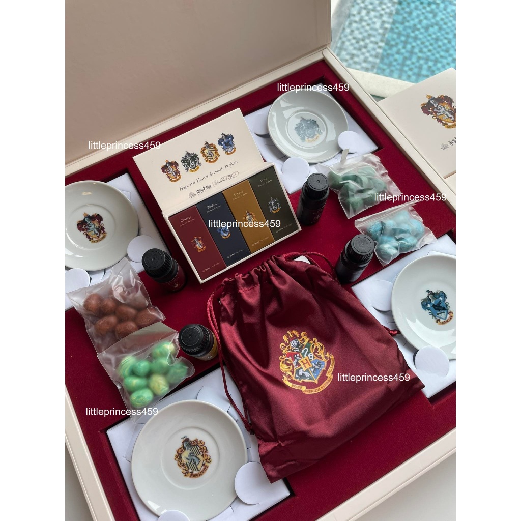 [พร้อมส่ง ʕ•́ᴥ•̀ʔっ♡] เซตหินหอม Harry Potter Hogwarts Houses Aroma Stone Set #BrunchtimeCollectibles