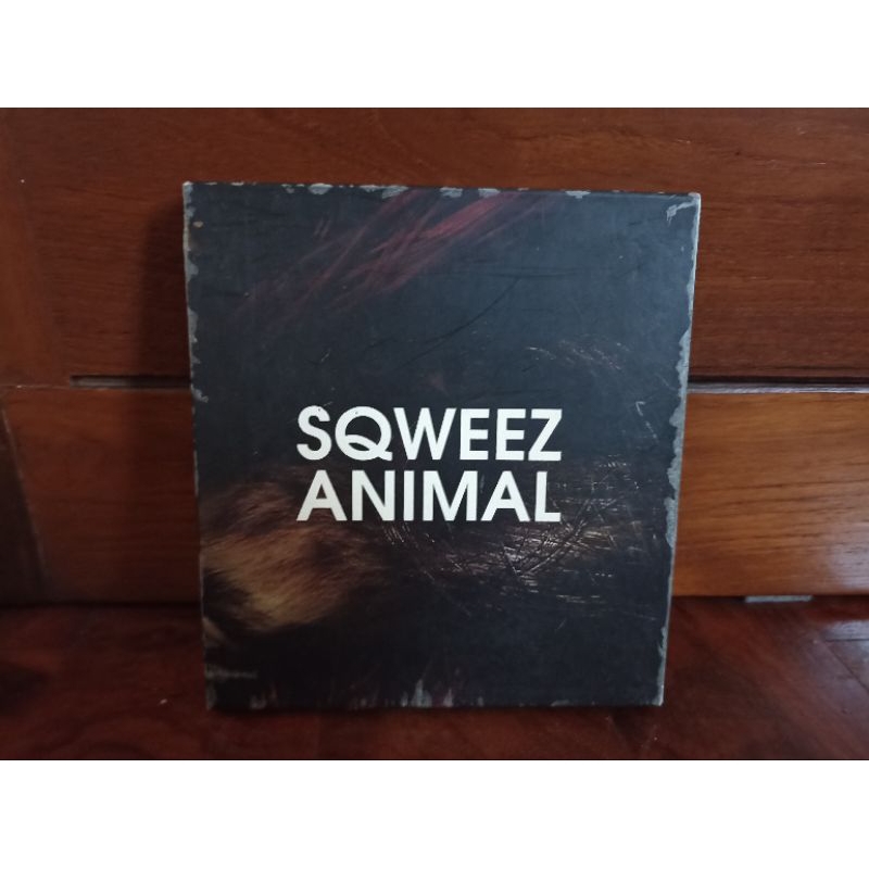 ซีดีเพลง cd music Sqweez Animal แผ่นสวย กล่องนอกถลอกหน่อย