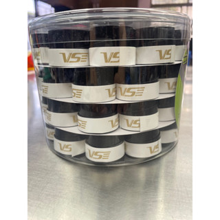 กริปแบดมินตัน VS 002 สีดำมี 60 ชิ้น