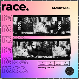 Race : Running Belt รุ่น lite กระเป๋าวิ่ง กระชับ เก็บของได้รอบเอว กระเป๋าคาดเอววิ่ง ห้อยบิบได้ ใส่ของได้เยอะมาก
