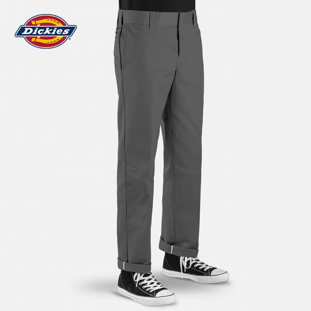 DICKIES MEN PANTS 873 กางเกงขายาวทรงสลิมฟิต กระบอกกลาง ผู้ชาย