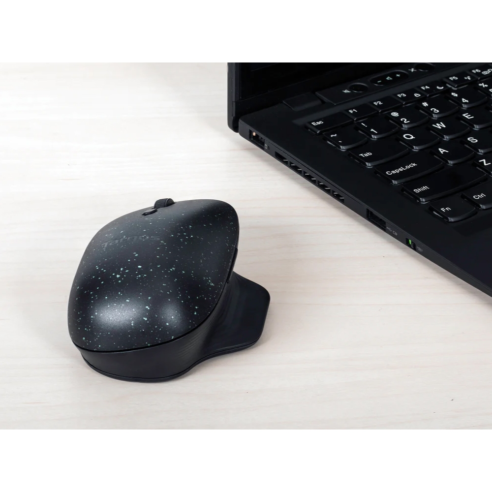 Targus B586 ErgoFlip EcoSmart Mouse (AMB586) เม้าส์ไร้สาย สรีรศาสตร์ Bluetooth 4,000 DPI ปรับใช้ได้ทั้งมือซ้ายและมือขวา