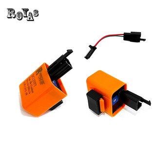 รีเลย์ไฟเลี้ยว รีเลย์ไฟเลี้ยวแต่ง 12V สามารถปรับจังหวะให้กระพริบเร็วขึ้นหรือช้าลงได้