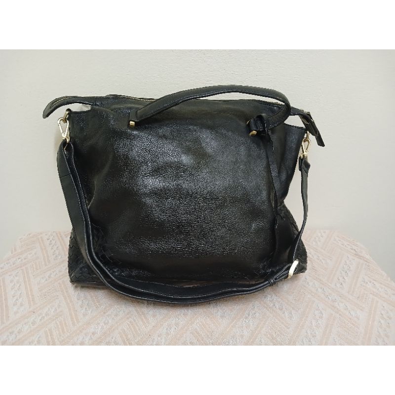 กระเป๋า MORGAN  สีดำ มือสองของแท้