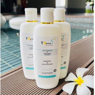 T Derma Anti-Dandruff & Itchy Scalp Shampoo แขมพูขจัดรังแค และ ลดคัน สูตรเข้มข้น(250 ml) รังแค ลอก สะเก็ดเงิน เซบเดิร์ม