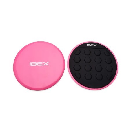 แผ่นสไลด์ แผ่นออกกำลังกาย แผ่นคอร์สไลด์เดอร์ IBEX CORE SLIDER PINK