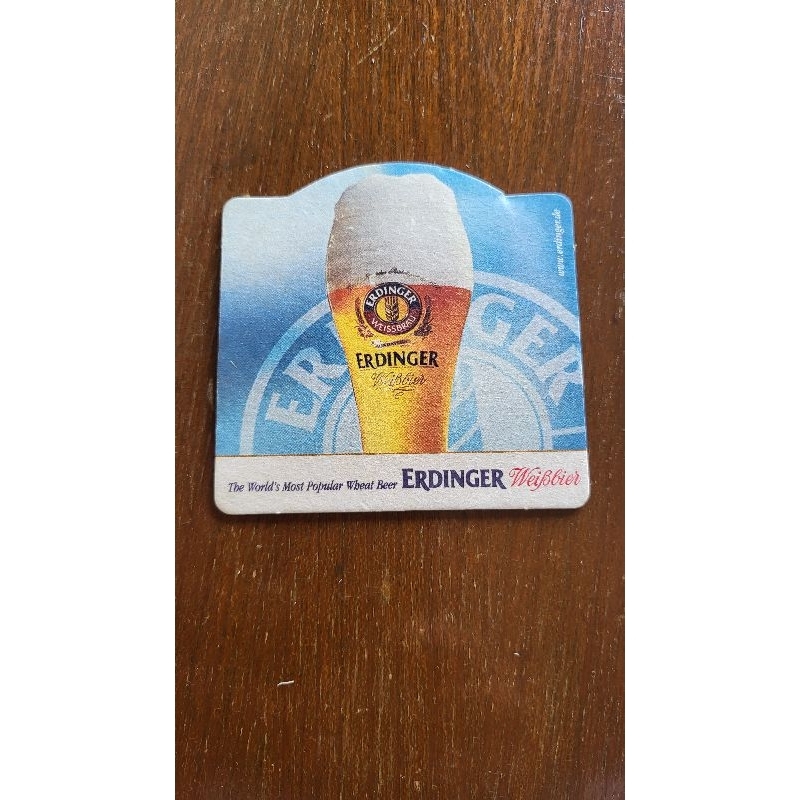 🍻🍺New: ที่รองแก้ว Erdinger Coaster 40ชิ้น