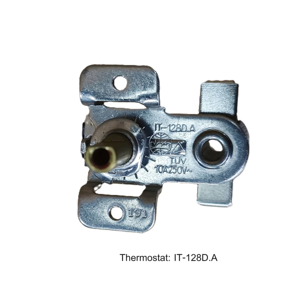 อุปกรณ์ควบคุมอุณหภูมิสำหรับเตาอบไฟฟ้า Thermostat: IT-128D.A 10A 250VAC อะไหล่เตาอบไฟฟ้า