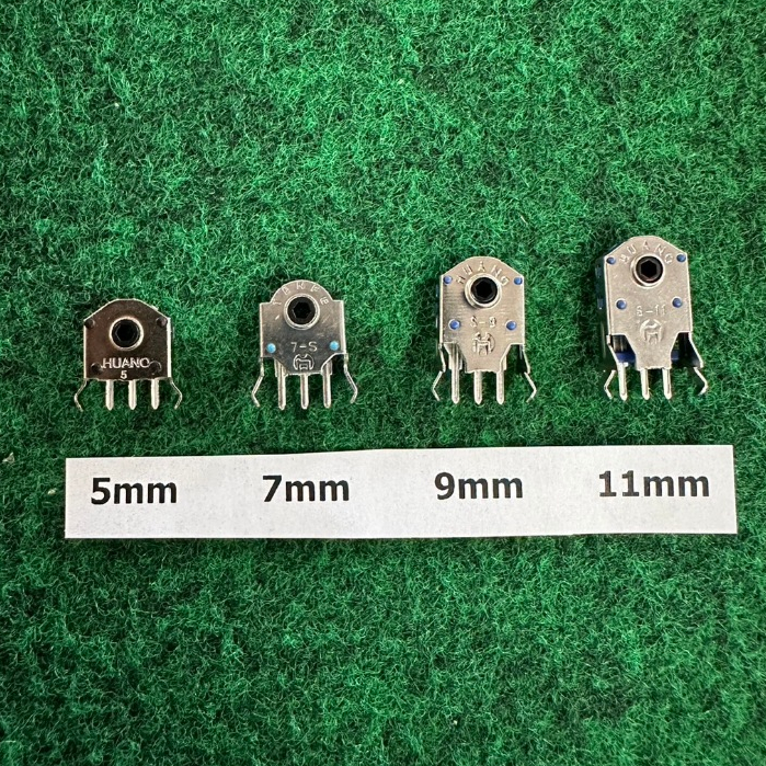อะไหล่ scroll mouse , wheel mouse ปุ่มสกอร์เมาส์ ลูกกลิ้งเมาส์ ขนาด 5mm , 7mm , 9mm , 11mm , mouse เม้าส์ 1ชิ้น