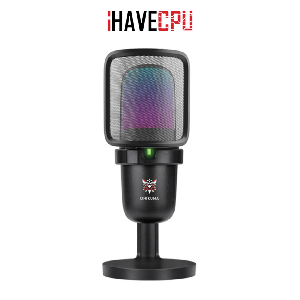 iHAVECPU MICROPHONE (ไมโครโฟน) ONIKUMA HOKO RGB M730 MICROPHONE (BLACK)