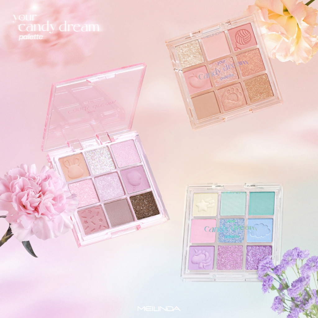 MEILINDA Your candy dream palette (อายแชโดว์)