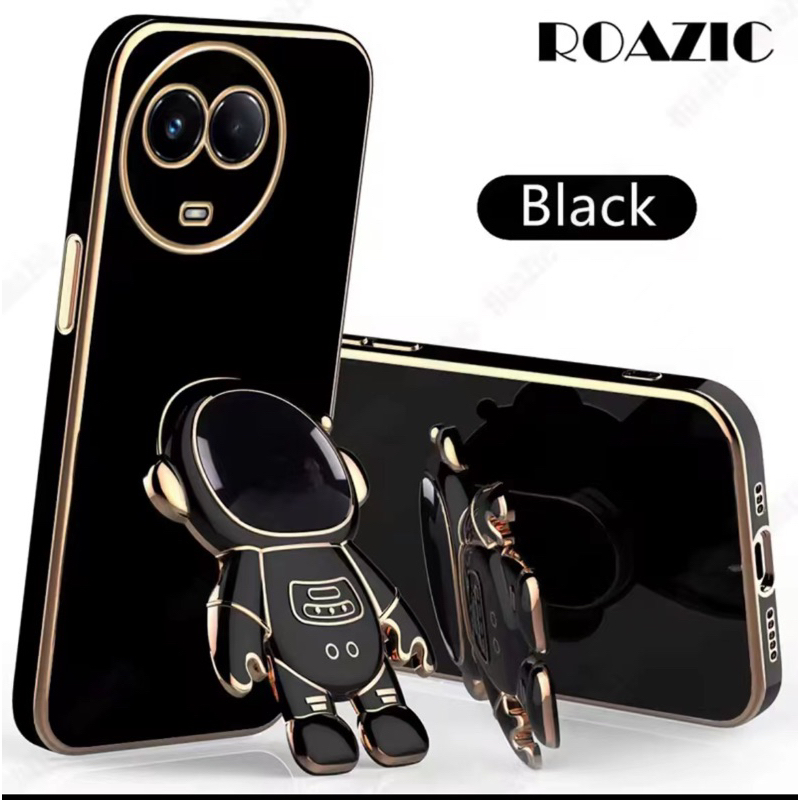 Realme 11 X  เคส นักบินอวกาศ ตั้งได้  สำหรับรุ่น realme 11 11X  realme c67  เคสโทรศัพท์ กันกระแทก เคสนิ่ม ฝาหลัง น่ารัก