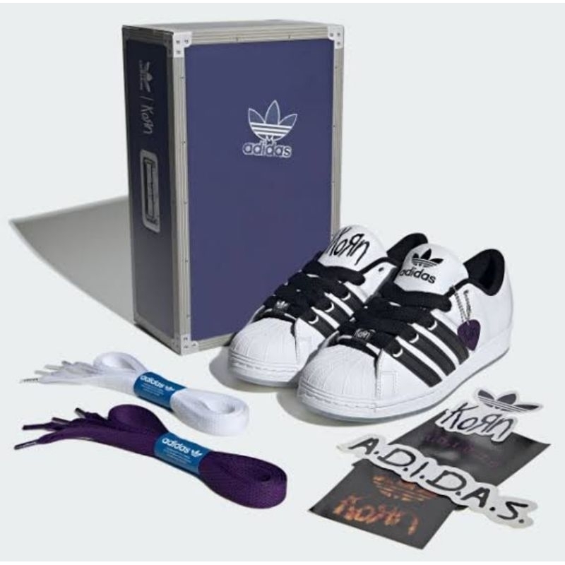 adidas Originals รองเท้า x Korn Supermodified ของแท้💯💢มือ1 ไซส์ UK6