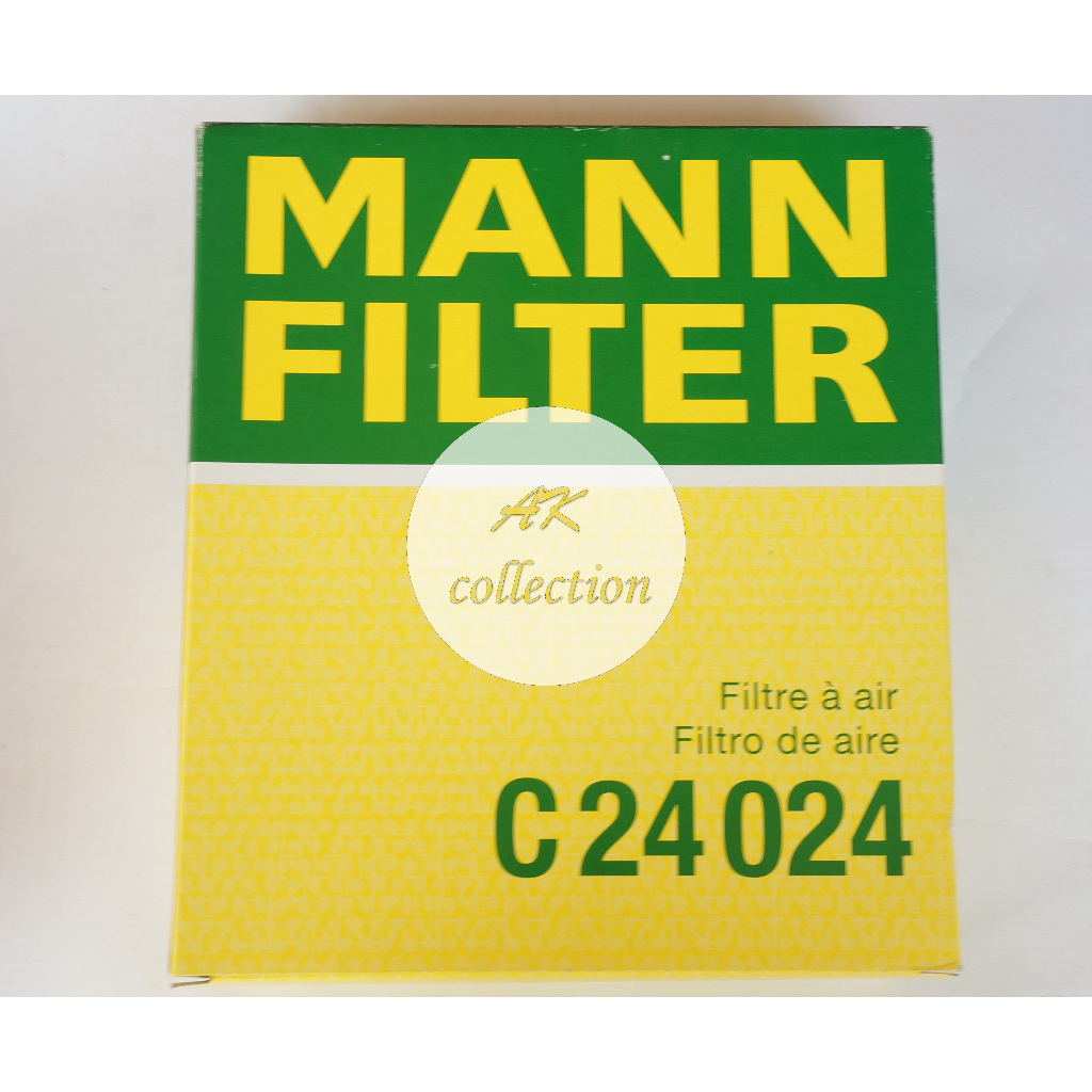 BMW กรองอากาศ ไส้กรองอากาศ Air filter MANN-FILTER C24024  BMW บีเอ็ม เครื่อง N47 B47 ดีเซล รุ่น F30 F20  F22 120d 320d - รูปที่ 2