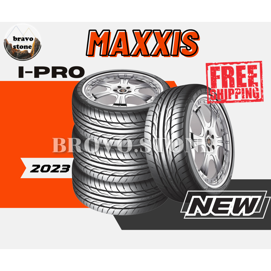 ส่งฟรี MAXXIS รุ่น I-PRO ยางใหม่ปี2023🔥ยางขอบ15-18 (ราคาต่อ 4 เส้น) แถมฟรีจุ๊บลม✨✅