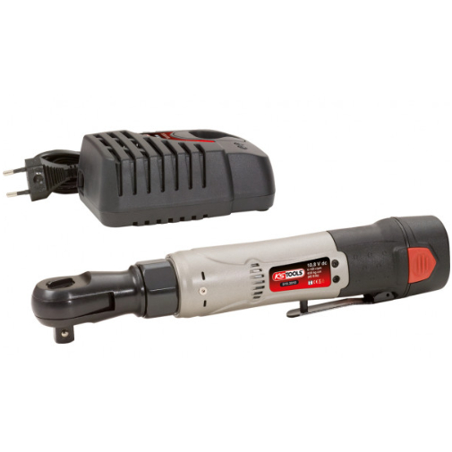 Cordless reversible ratchet, 62Nm, 180 rpm 10,8V, with 1 battery and 1 charger Article No.515.3510