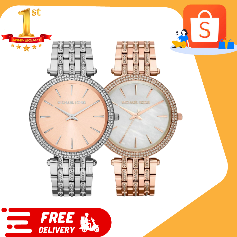 นาฬิกา Michael Kors Watch <MK> Stainless สายสแตนเลส รุ่น MK3218 MK3220