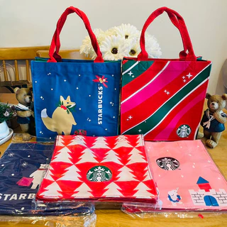 💯% Strabucks Christmas bag จำหน่ายแต่ของแท้จาก SHOP เท่านั้น!!