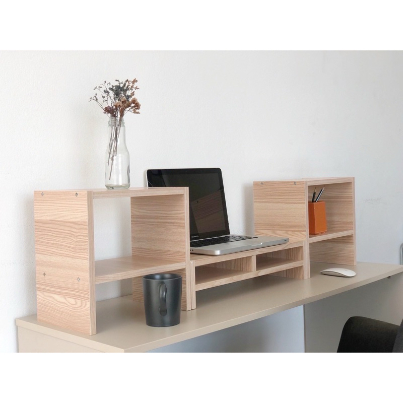 ProSpace ชั้นวางจอคอม ที่วางจอคอม ชุดวางจอ Angasso 3ชิ้น/ชุด มี 5 สีให้เลือก (สุดคุ้ม) มินิมอล - รูปที่ 5