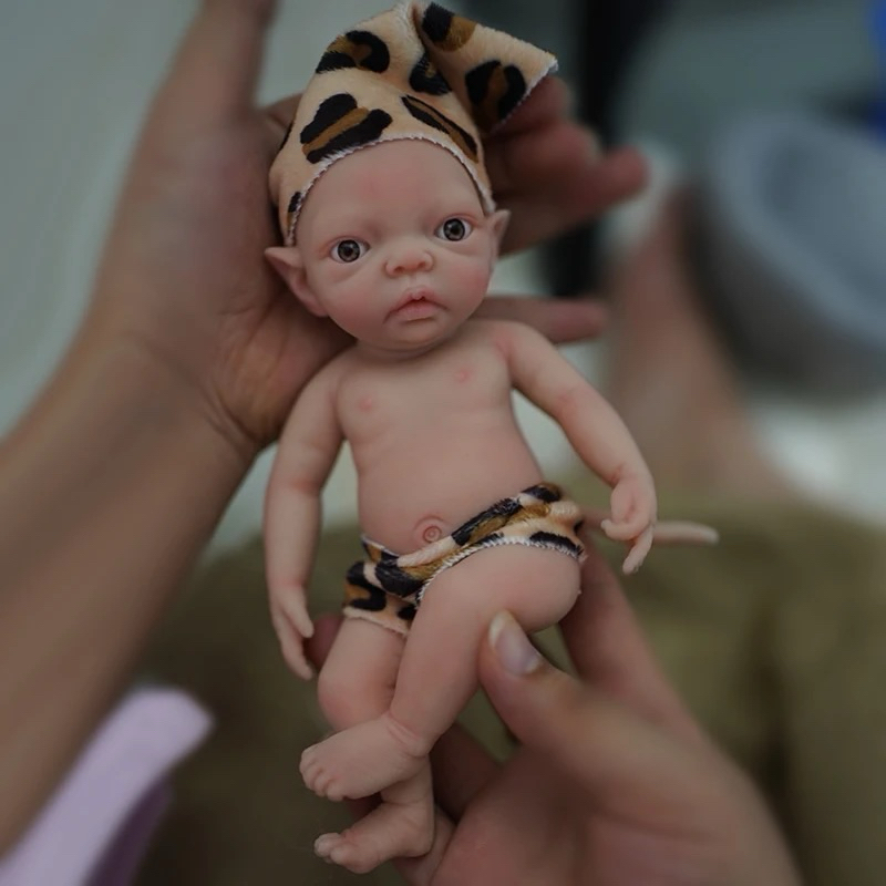 [Pre-Order] Reborn baby ตุ๊กตาทารก “Elf Baby” ซิลิโคนทั้งตัว 7 inch