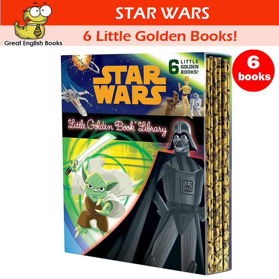 (ใช้โค้ดรับcoinคืน10%ได้) พร้อมส่ง *ลิขสิทธิ์แท้ Original* The Star Wars Little Golden Book Library
