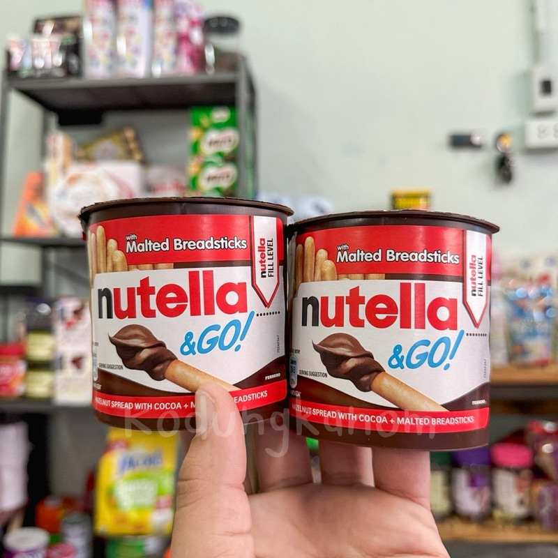 พร้อมส่ง​ Nutella​&Go​ ช็อคโกแลต​ นูเทลล่า​ บิสกิตจิ้มช็อกโกแลต