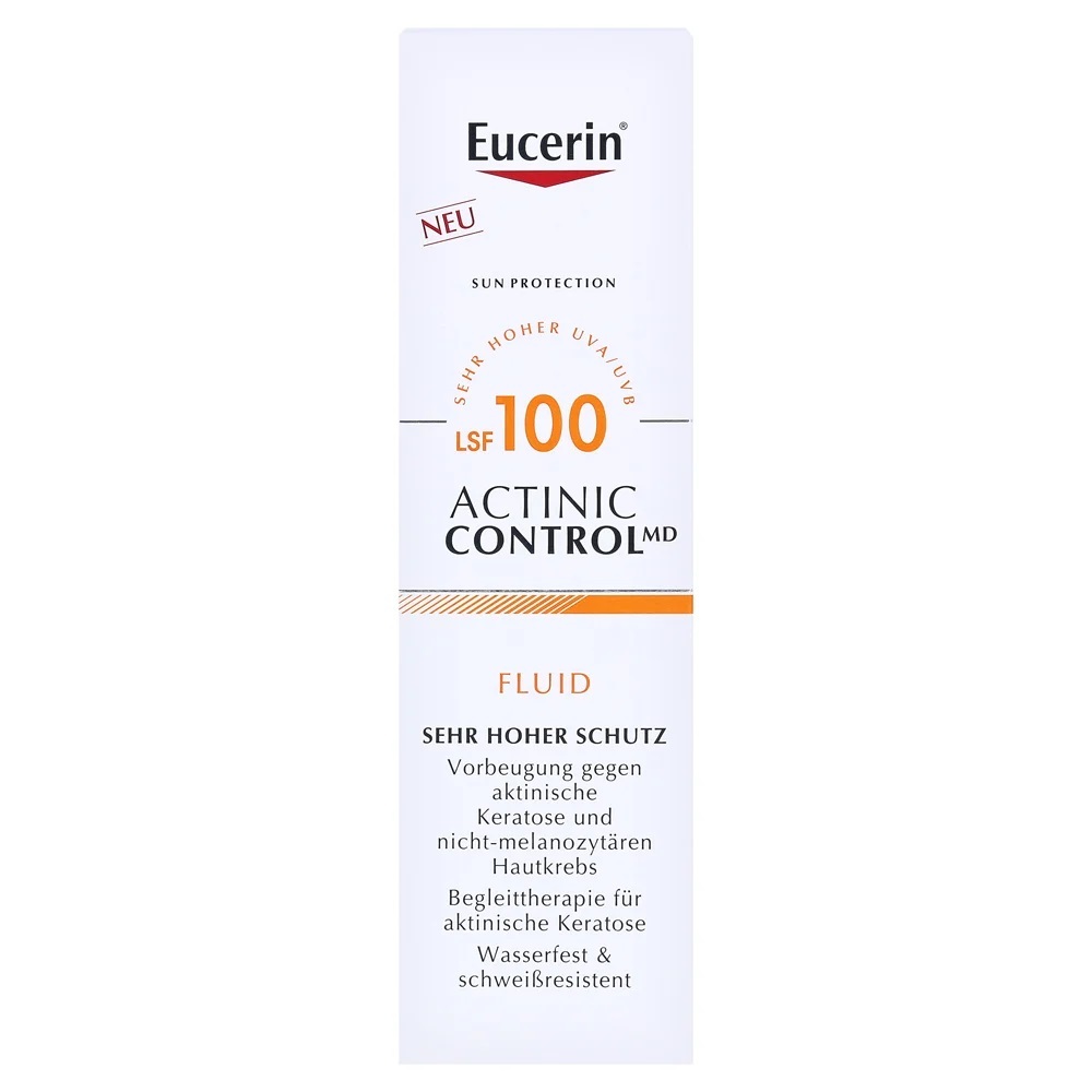 Eucerin Actinic Control MD SPF100 ขนาด 80 ML ครีมกันแดดประสิทธิภาพสูง