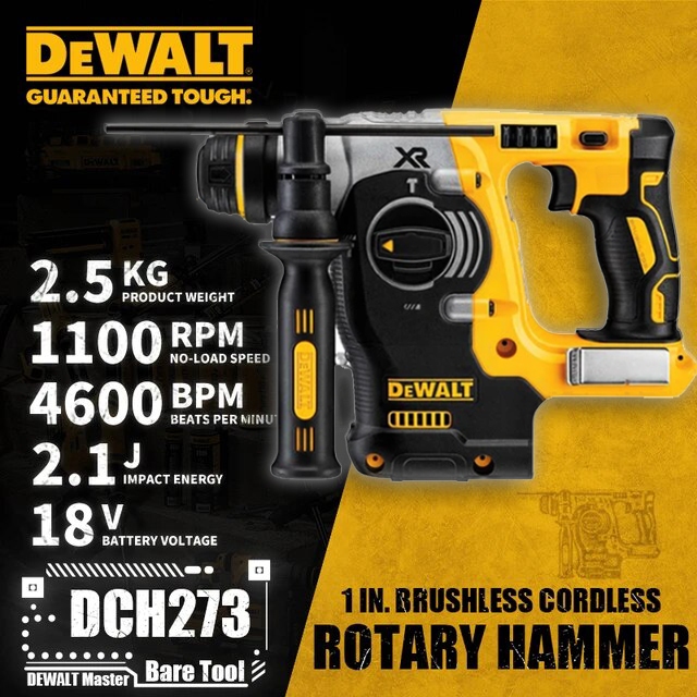 Dewalt DCH273  สว่านโรตารีไร้สาย 18V  3ระบบ DCH273N  พร้อมกล่องแข็ง