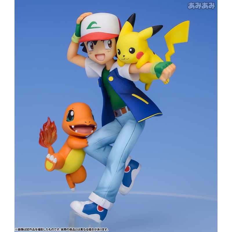 Megahouse Pokémon ~ G.E.M. Pocket Monsters Series - Satoshi / Pikachu / Hitokage [ Genuine authentic figure ✅ ]