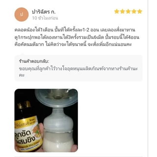 ลูกซัดผสมขิงมีรัก เพิ่มน้ำนม กู้น้ำนม ทำสต็อกน้ำนมแม่ภายใน 7 วัน ผ่านการรับรองอย.