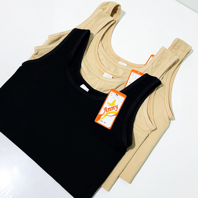 เสื้อกล้ามทอมไม่มีตะขอ ครึ่งตัว แบบสวม​ ไซส์ M L XL