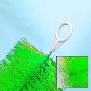 แปรงพู่ แปรงพู่ดักตะตอน แปรงพู่ตะกอนบ่อปลา สีเขียว สีดำ ขนาด30 40 50ซม.