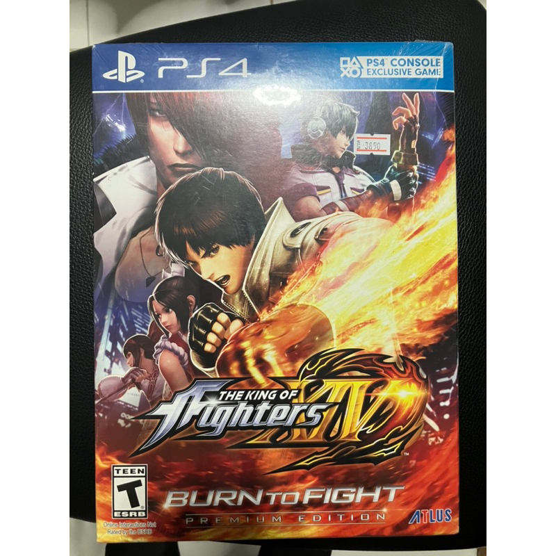 แผ่นเกม ps4 the king of fighters xiv burn to fight premium edition (US)