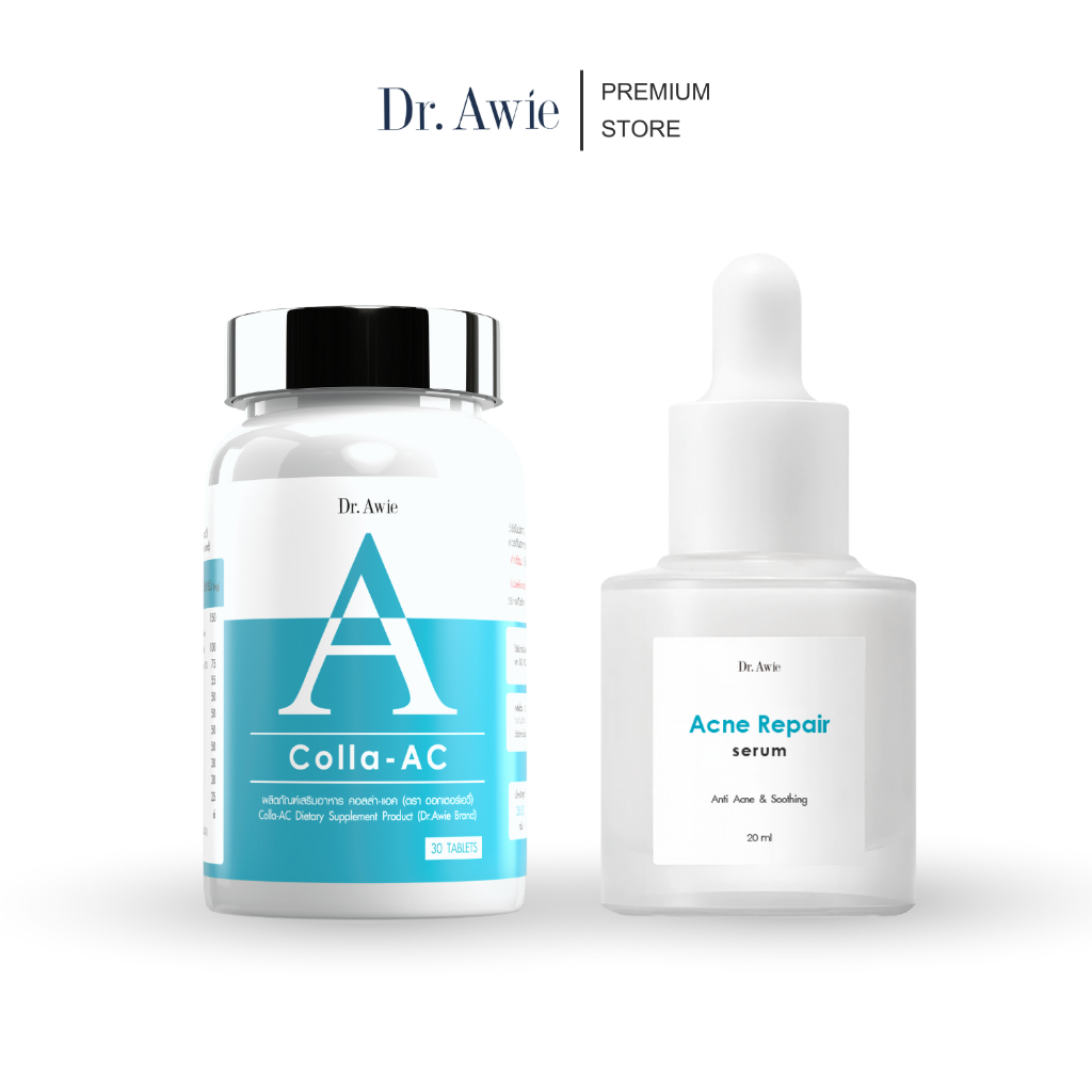 Dr.Awie Colla Ac + Dr.Awie Acne Repair Serum