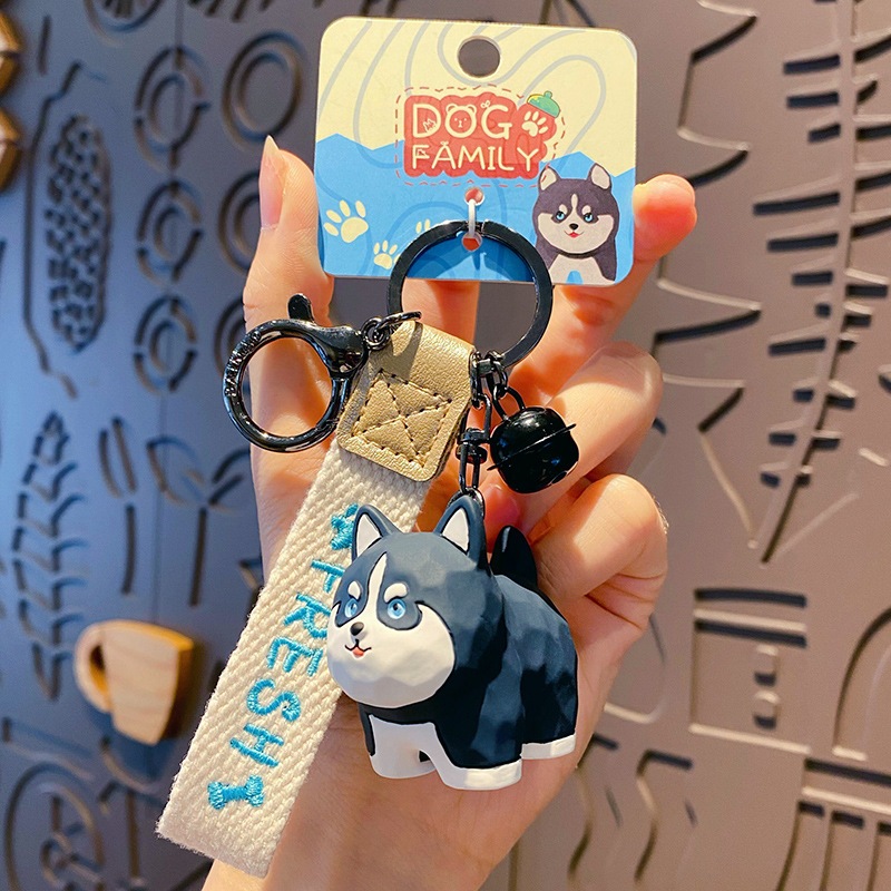 ร้านไทย พร้อมส่ง! พวงกุญแจหมา พวงกุญแจตุ๊กตาหมา ตุ๊กตาสุนัข พวงกุญแจคอร์กี้ สำหรับห้อยกระเป๋า หรือ ห้อยกุญแจ