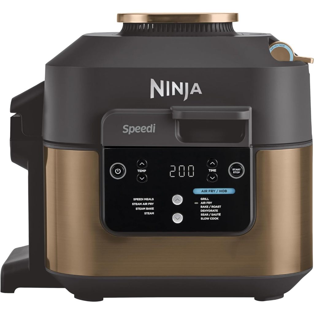 หม้อแรงดันอเนกประสงค์นำเข้าจากอังกฤษ Ninja Speedi 10-in-1 Rapid Multi Cooker, Air Fryer, 230V, 5.7L ใช้ไฟไทยไม่ต้องแปลง