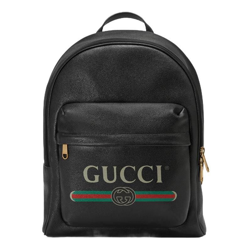 Gucci/กระเป๋าเป้สะพายหลังผู้ชาย/กระเป๋าเป้สะพายหลังซิป/ของแท้ 100%